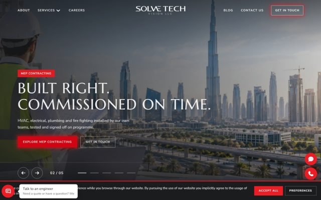 SolveTech — Corporate Website